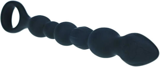 Shots Beaded Snake Πρωκτική Σφήνα Μαύρη