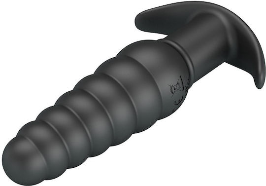 Pretty Love Anal Plug with Vibration Black