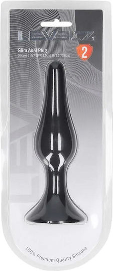 Shots Slim Πρωκτική Σφήνα XLarge Μαύρη