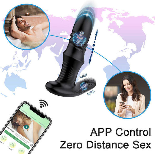 Lovesecret Vibrator Anal cu Funcție Wireless Negru