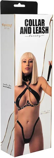 Fantasy Lingerie Halsband in Silber Farbe
