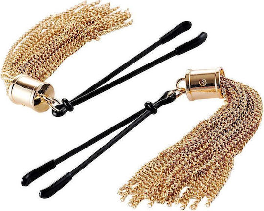 Guilty Pleasure Nipple Clamps in Gold Color