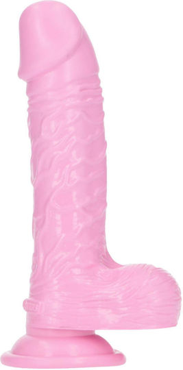 Реалистично Dildo Toyz4lovers Delicious Dan Аромат на Дъвка 18см Розово