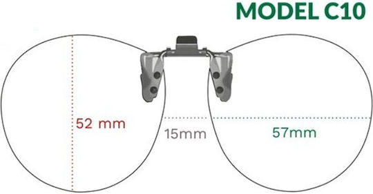 Montana C10b Προσθετο Clip On Polarized