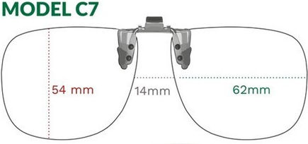 Montana C7 Προσθετο Clip On Polarized