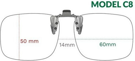 Montana C8b Προσθετο Clip On Polarized