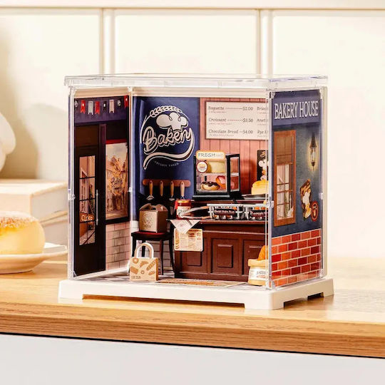 Robotime Wooden Construction Toy Butter Bakery House for Children 14+ years old+ Years