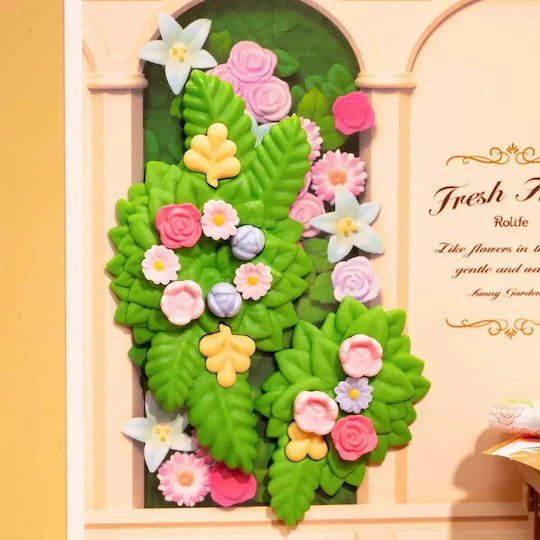 Robotime Holz-Bauspielzeug Flower Shop