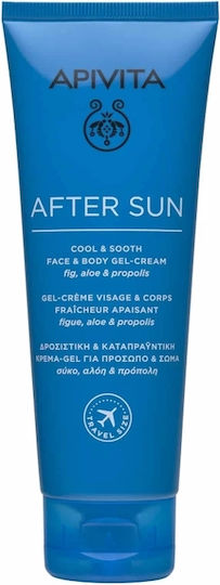 Apivita Bee Sun Safe Sonnencreme-Set mit Nach Sonne mit Farbe 2 Stück