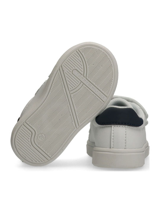 Παιδικά Sneakers με Σκρατς Λευκά