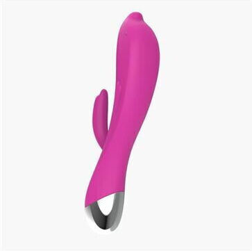 Sweetvibes A-Gusto Dolphin Vibrator Rabbit 19cm Fuchsia