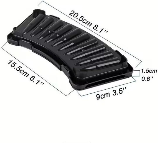 Round Plastic Ice Cube Tray Brown HD14978