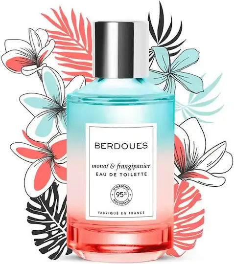 Berdoues Organics Monoi & Frangipani Eau de Parfum 100ml