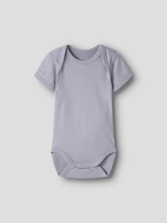 Name It Baby Bodysuit Set Lilac Marble, Jet Stream 3pcs 13254798