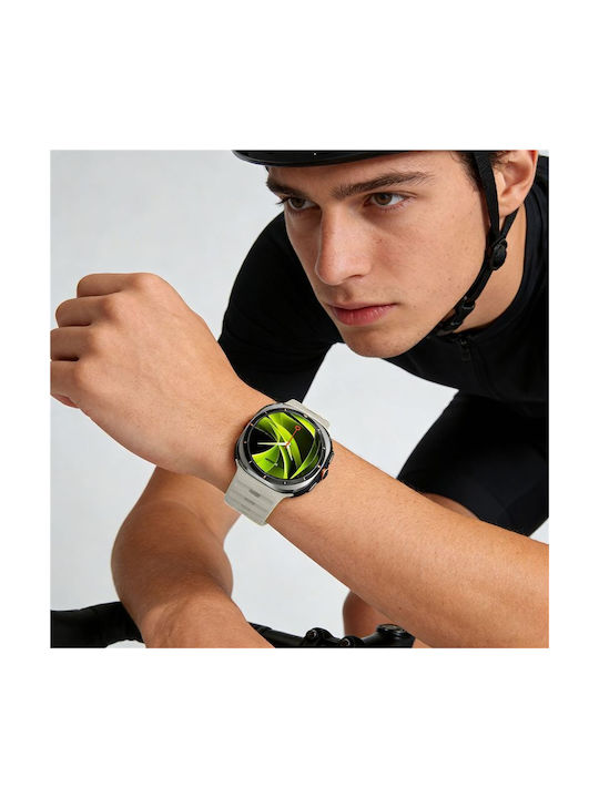 Mobile Origin Easy Strap Silicone Galaxy Watch Ultra 47mm Starlight Mo-sgwu-star