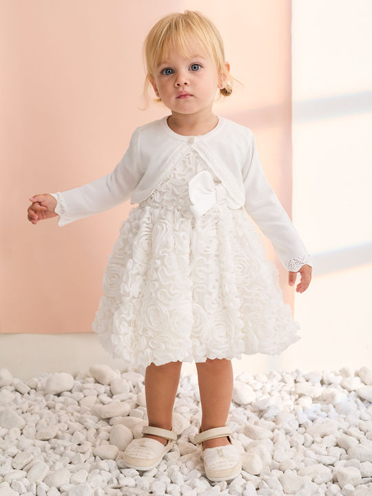 Kids Bolero Knitted Cream