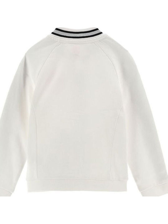 Παιδική Φούτερ Ζακέτα Bright White