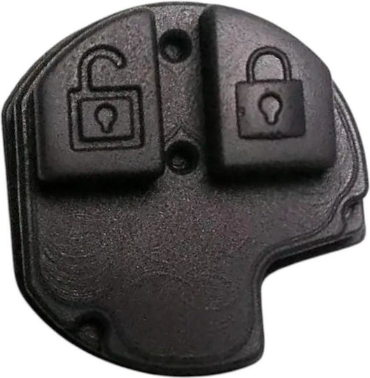 Fiat Rubber Spare Part Key 2 Buttons