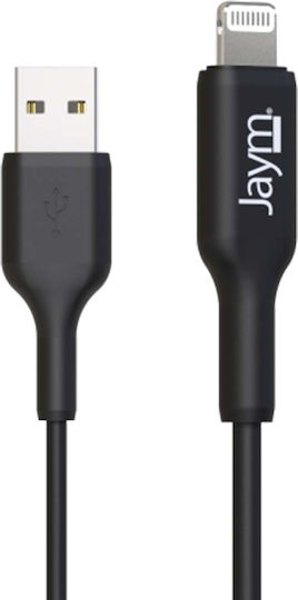 Jaym Pack Cigaret Lighter Charger 2 Usb-a 12w Usb-a To Lightning Mfi Cable 1m Black