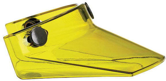 Biltwell Moto Visor Yellow Translucent
