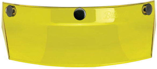 Biltwell Moto Visor Yellow Translucent