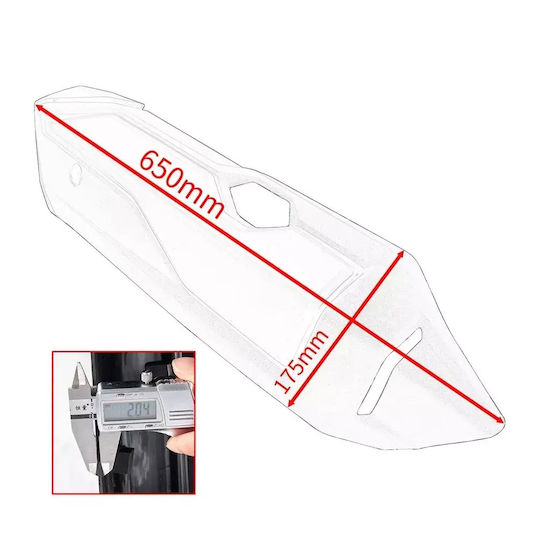Exhaust Cap Protection Cover Honda Forza 350 Nss350 2021–2024 Aif589