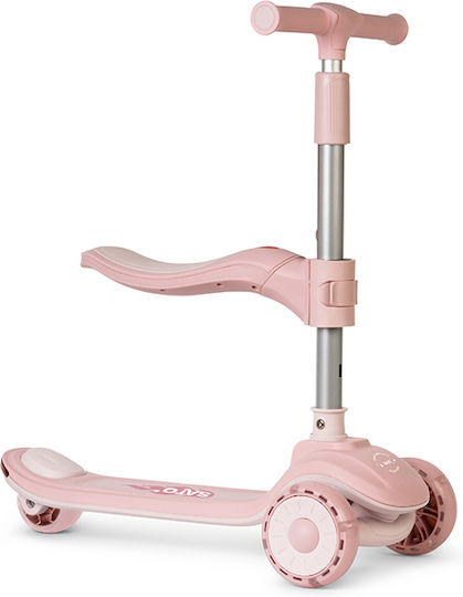 Saro Kids Scooter Foldable Cool Rider 3-Wheel for 12 Months Pink