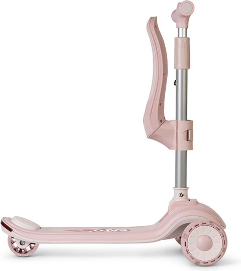 Saro Kids Scooter Foldable Cool Rider 3-Wheel for 12 Months Pink