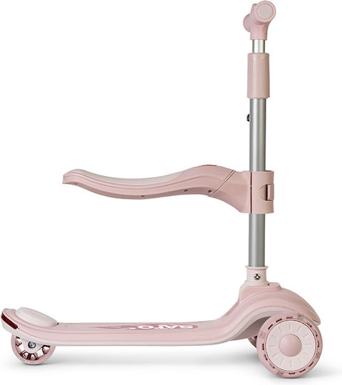 Saro Kids Scooter Foldable Cool Rider 3-Wheel for 12 Months Pink