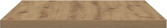 Rafturi Gri Sonoma (4 Bucăți) 60x20x1.5 cm