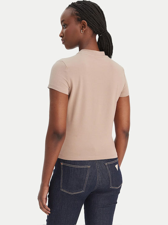 Γυναικείο T-shirt Μπεζ