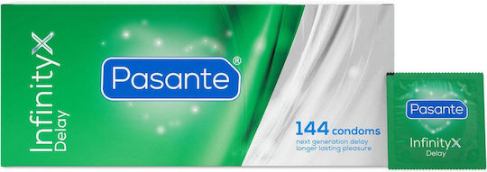 Pasante Презервативи Delay Infinity 144 бр 54 мм Natural Веган