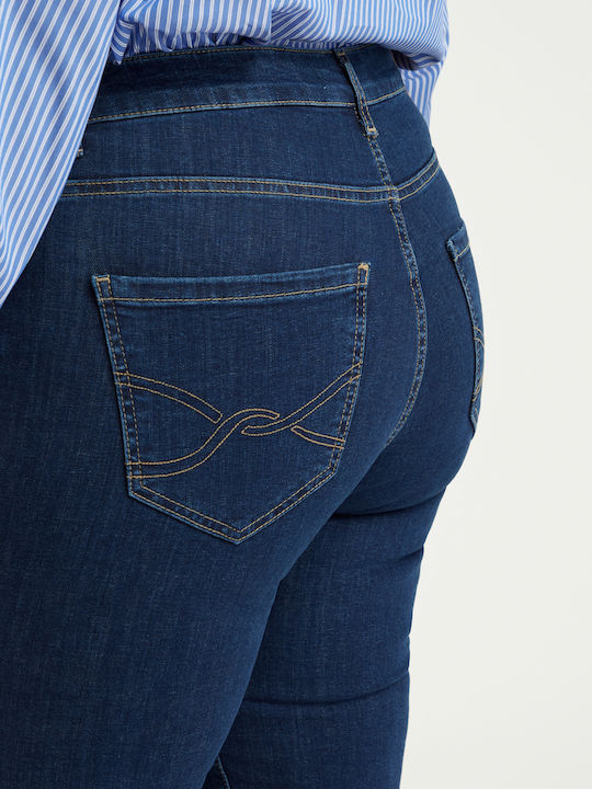 Γυναικείο Jean Παντελόνι σε Slim Εφαρμογή Τζιν Μπλε