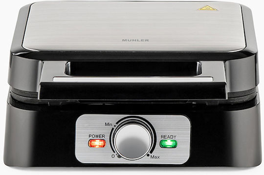 Muhler Βαφλιέρα για Ορθογώνιες Βάφλες 1600W