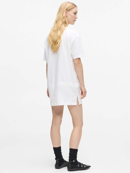 Лятна Mini T-shirt Рокля Бяла