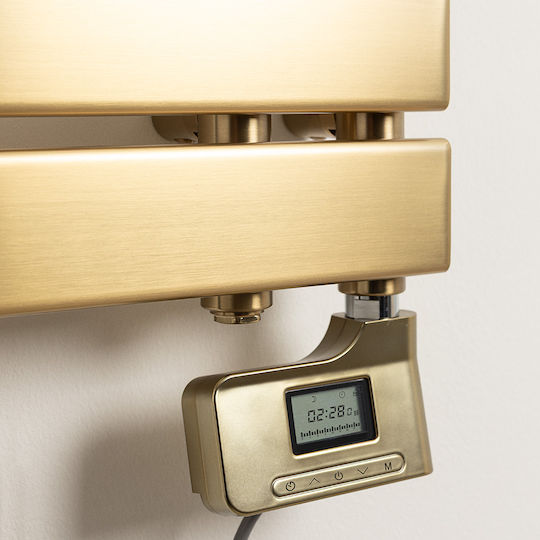 Create Șină electrică pentru prosoape 400W 90.5x50cm Gold