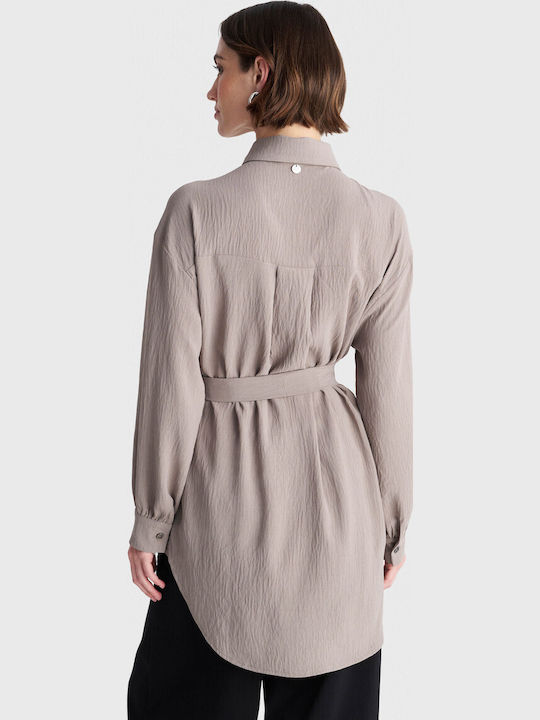 Women's Long Sleeve Shirt Grey