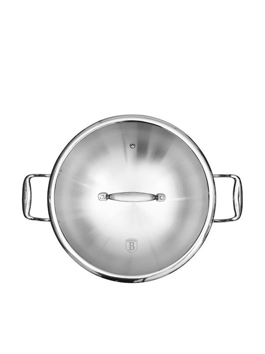 Berlinger Haus Eternal Collection Aluminum Wok with Lid 28cm