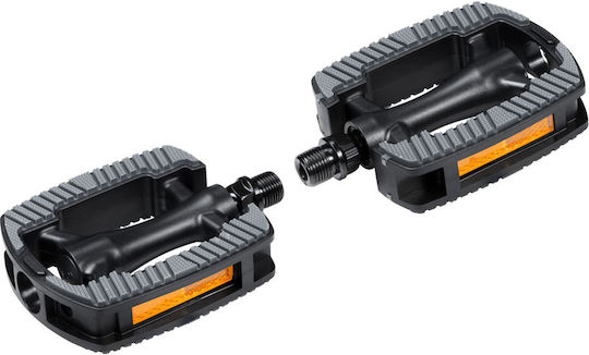 Force Bulk Flat Bicycle Pedals Black
