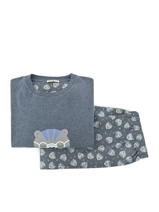 Promise Winter Women's Pyjama Set Blue Raff