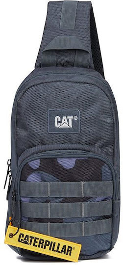 CAT Military Pouch Chest made of Polyester Blue 4lt