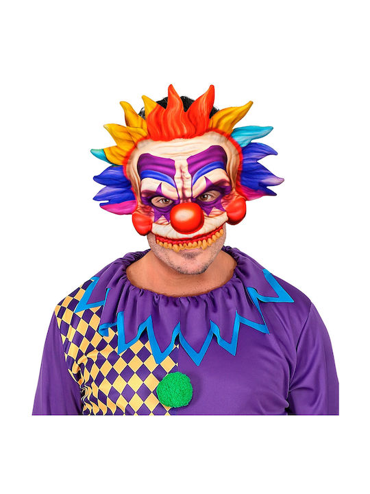 Carnival Mask Killer Clown Fabric