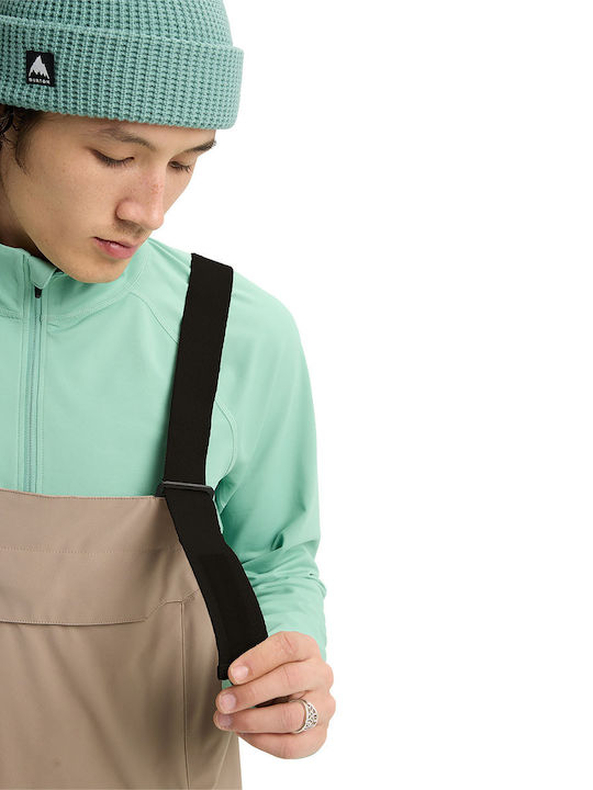 Burton Reserve 2l Stretch 3026510AR00 Ανδρική Σαλοπέτα Σκι & Snowboard Μπεζ