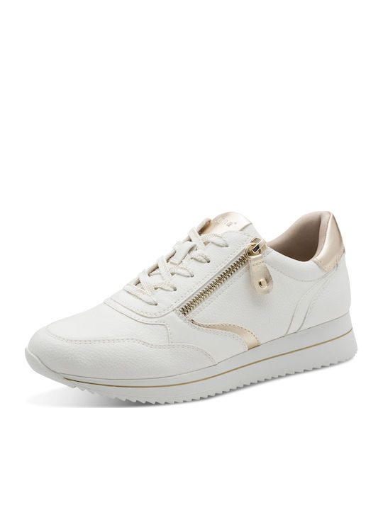 Softline Sneakers White Gold