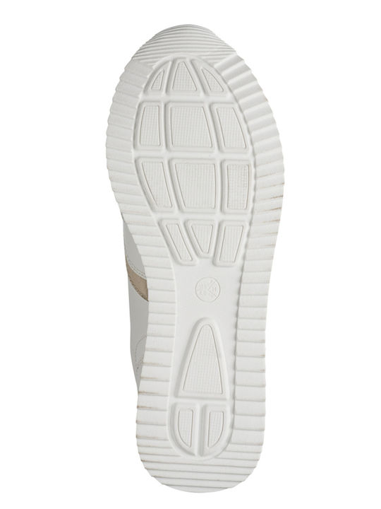 Softline Sneakers White Gold