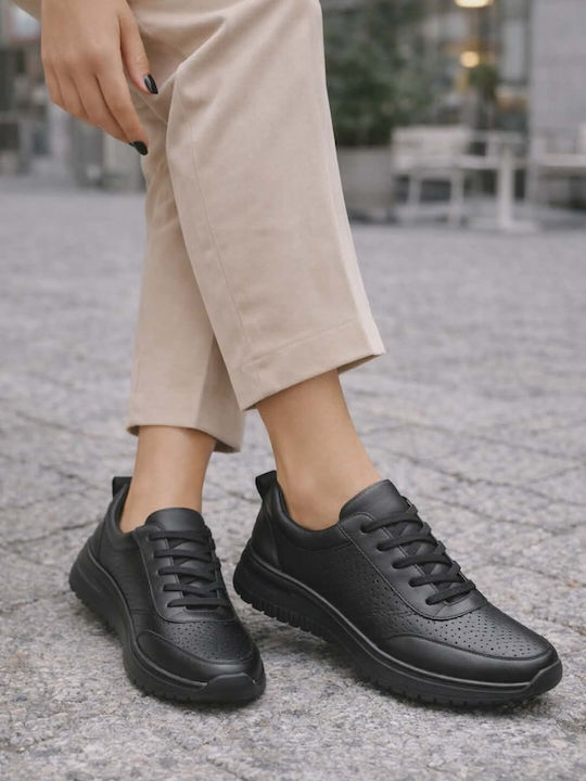 Damen Anatomisch Sneakers Schwarz