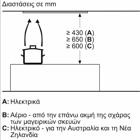 Pitsos Механизъм На Абсорбция 60см Черен