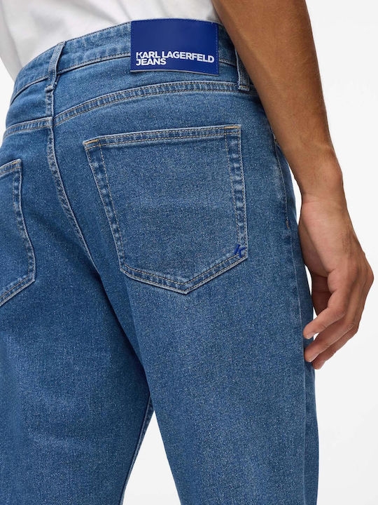Men's Jeans Pants with Slim Fit Blue
