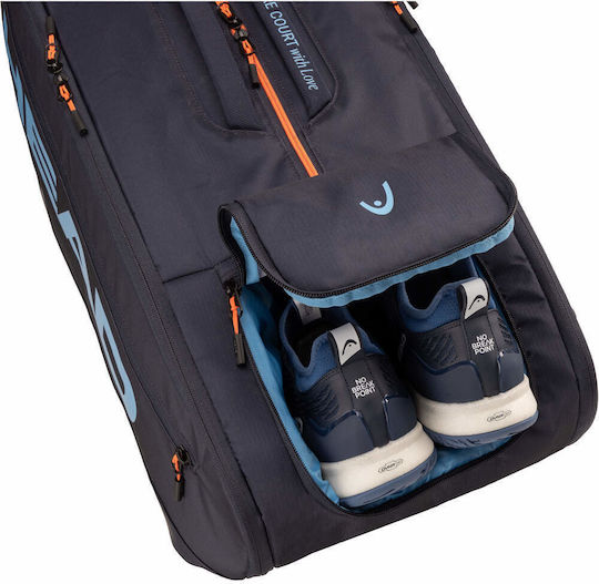 Head 12 Racket Tennis Bag Blue