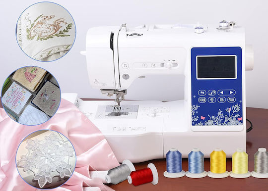 Set Fire De Broderie 9 Bobine 730 M Cutie De Depozitare Multicolor Nuanțe De Maro